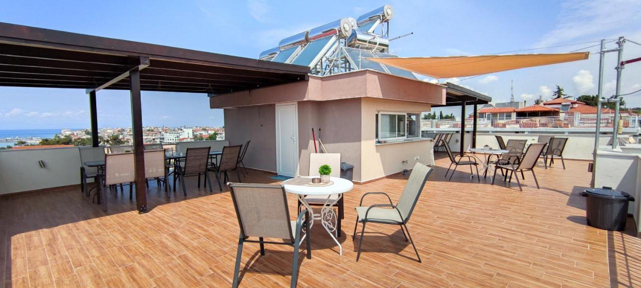 Sea Star Apartments Kallikratia Nea Kallikrateia Extérieur photo