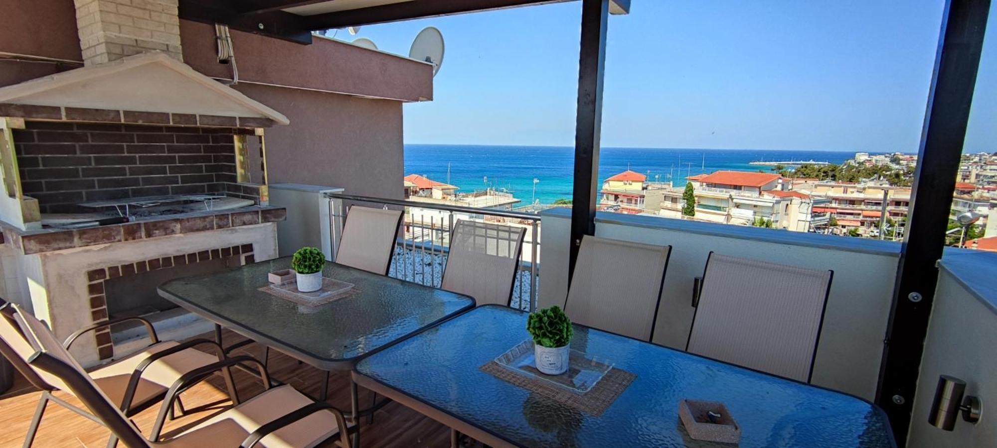 Sea Star Apartments Kallikratia Nea Kallikrateia Extérieur photo